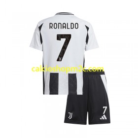 Juventus Cristiano Ronaldo 7 Bambino Maglia Prima 2024/2025 Manica Corta